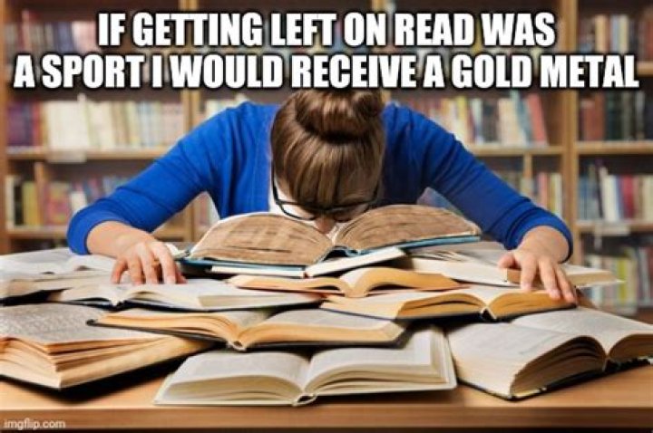How do guys feel when they get left on read?