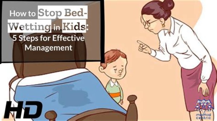 How do you stop a 25 year old from wetting the bed?