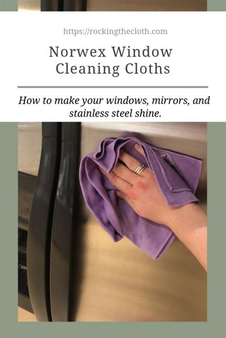 How do you wash windows with Norwex?