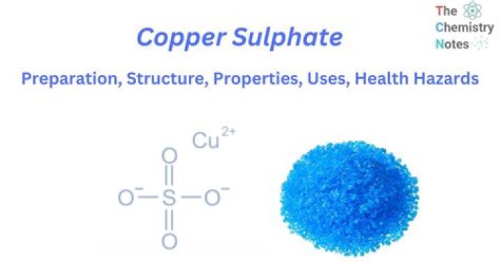Is copper sulfate safe to flush?