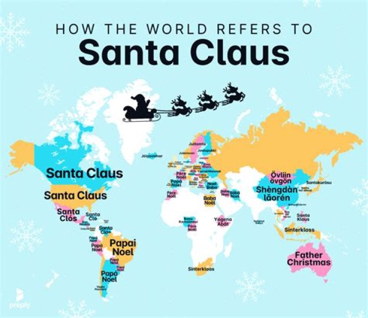 What country does Santa go to last?