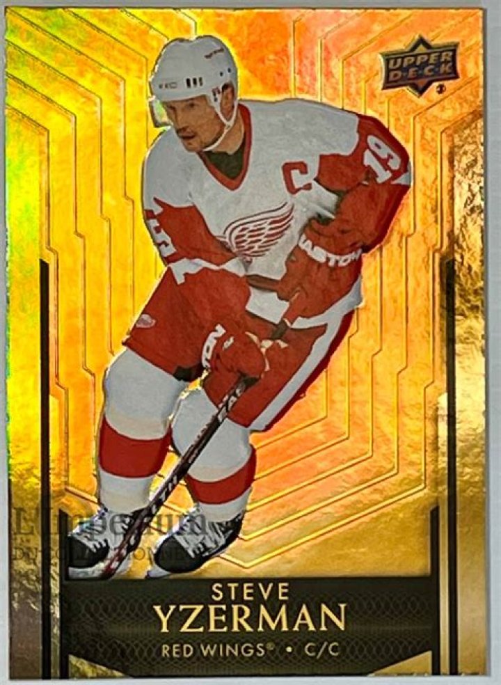 What is a Steve Yzerman rookie card worth?
