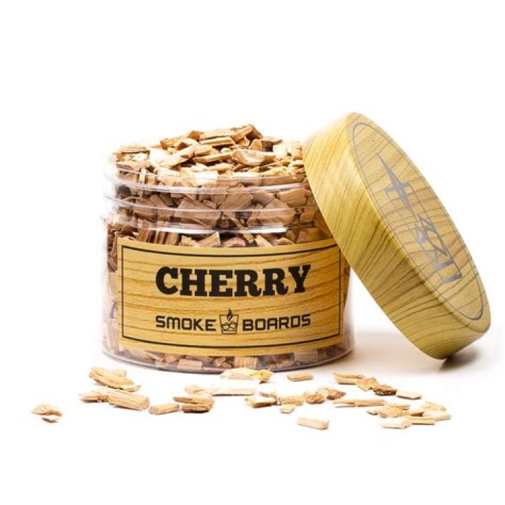 What is cherry wood good for smoking?