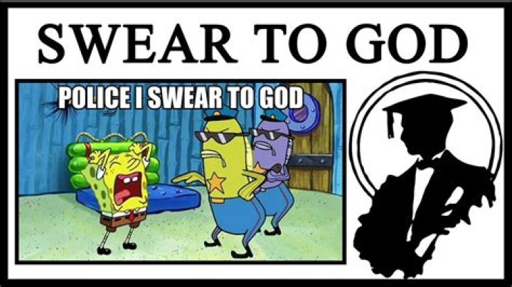 What was the swear word SpongeBob said?